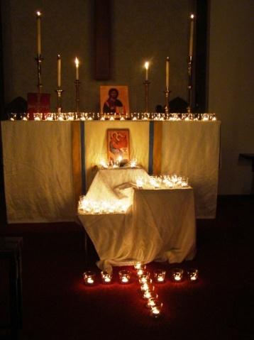 WORSHIP Two communion services every Sunday Monthly Paws and Prayers Service - Thursday noon Eucharist Taize services during special seasons Adult Choir Children s Choir Adult Bell Choir
