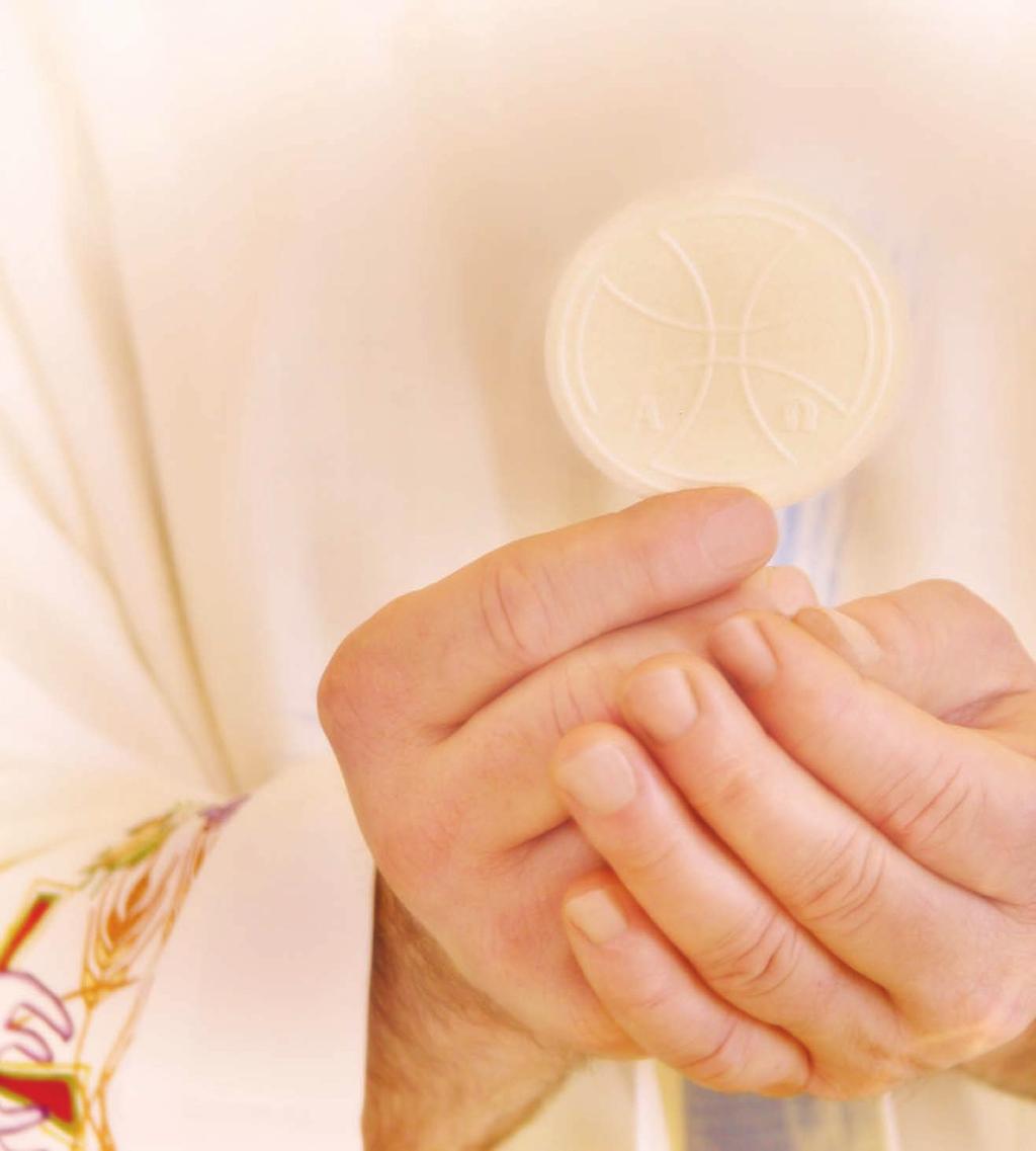A little history According to Acts 2:46, the first adult Christians received Communion every day.