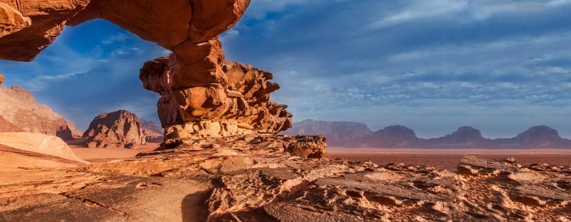 there will be plenty of time for personal exploration. Afterwards transfer to Wadi Rum for overnight at a Bedouin campsite.