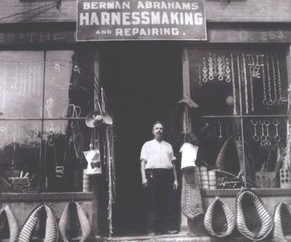 Berman Abrahams, Harnessmaking, Market Street,
