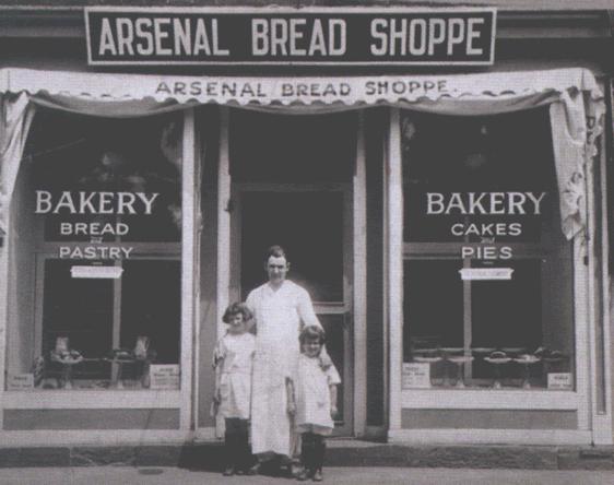 Arsenal Bake Shoppe, Harry Weinstein, proprietor,