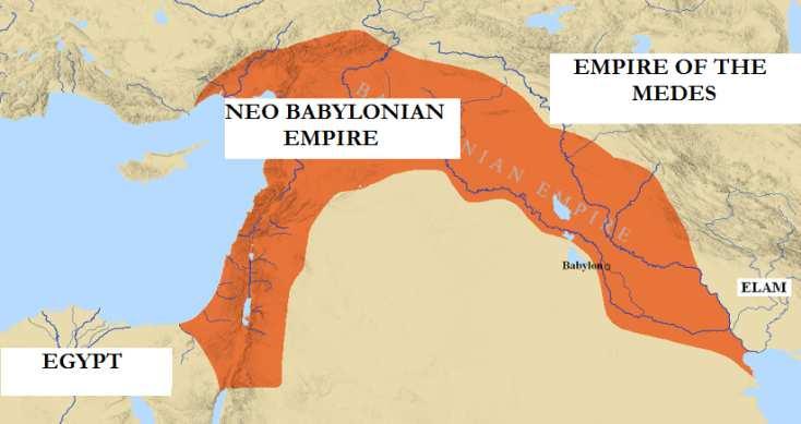 The Neo Babylonian kingdom ruled over a large territory, which included the Fertile Crescent (Mesopotamia) and the commercial routes down to Egypt.