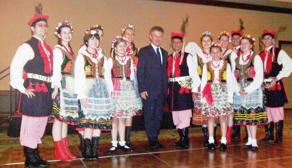 The Lajkoniki Dancers Perform Since 1947, the Lajkoniki Polish Folk Dance Troupe has represented the McKeesport Holy Family Parish, dancing from the State Capitol in Harrisburg to local festivals in