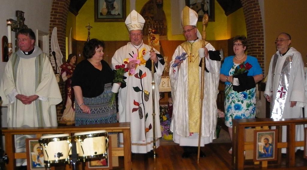 Three parishes were blessed by their visit to Texas: Sacred Hearts of Jesus and Mary Parish, Dallas, TX; Annunciation of the B.V.M. Parish in San Antonio, TX; and St. Martin & St.