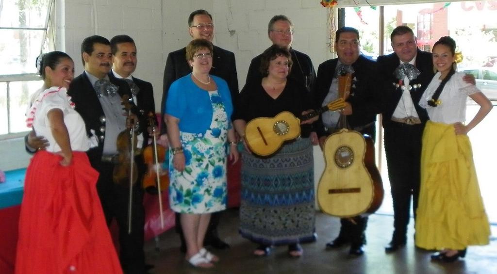 Rose were excited to have the opportunity to commemorate Cinco de Mayo with the Bishops and their wives a special holiday observed as a celebration of Mexican heritage and pride.