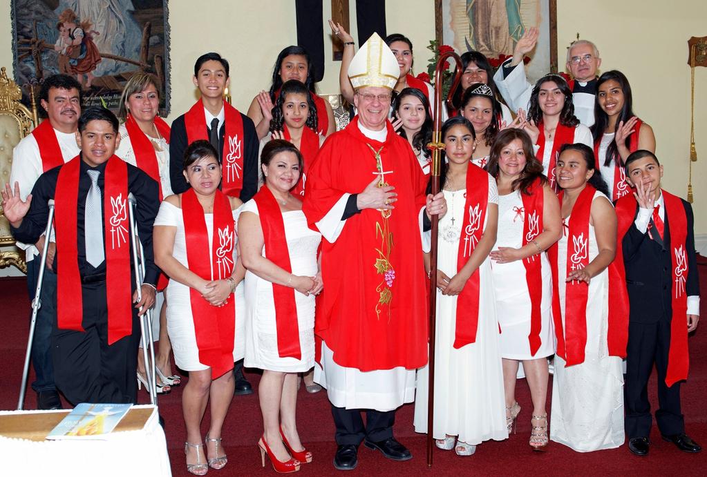 20 God s Field October 2013 Confirmation at Guardian Angel Parish Los Angeles, CA Los Angeles, CA The year 2013 is special to this parish in many ways.