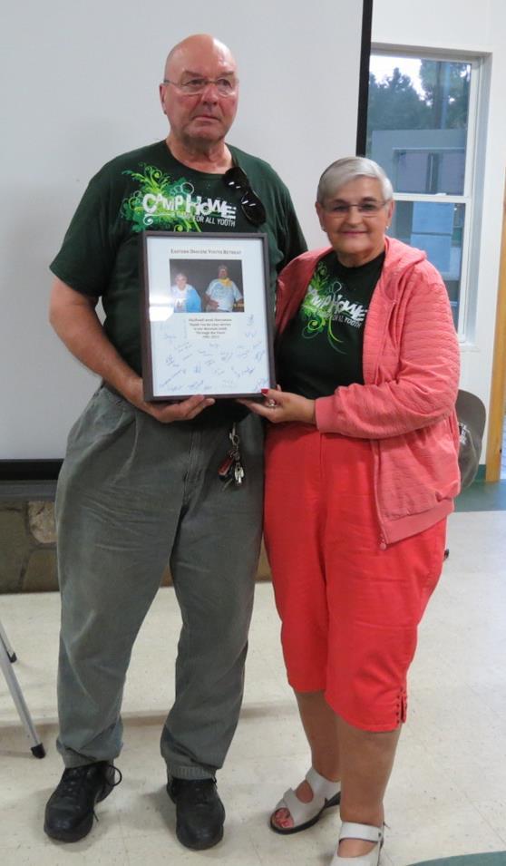 chaplain. The 2013 Camp Spirit Award, in memory of Jason Fairclough, was awarded to Ian Gonyea from Our Savior Parish in Woonsocket, RI.
