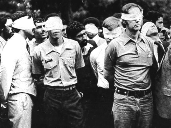 Nov. 1979 - The Iran Hostage Crisis Iranian students take over US Embassy in Tehran, Iran