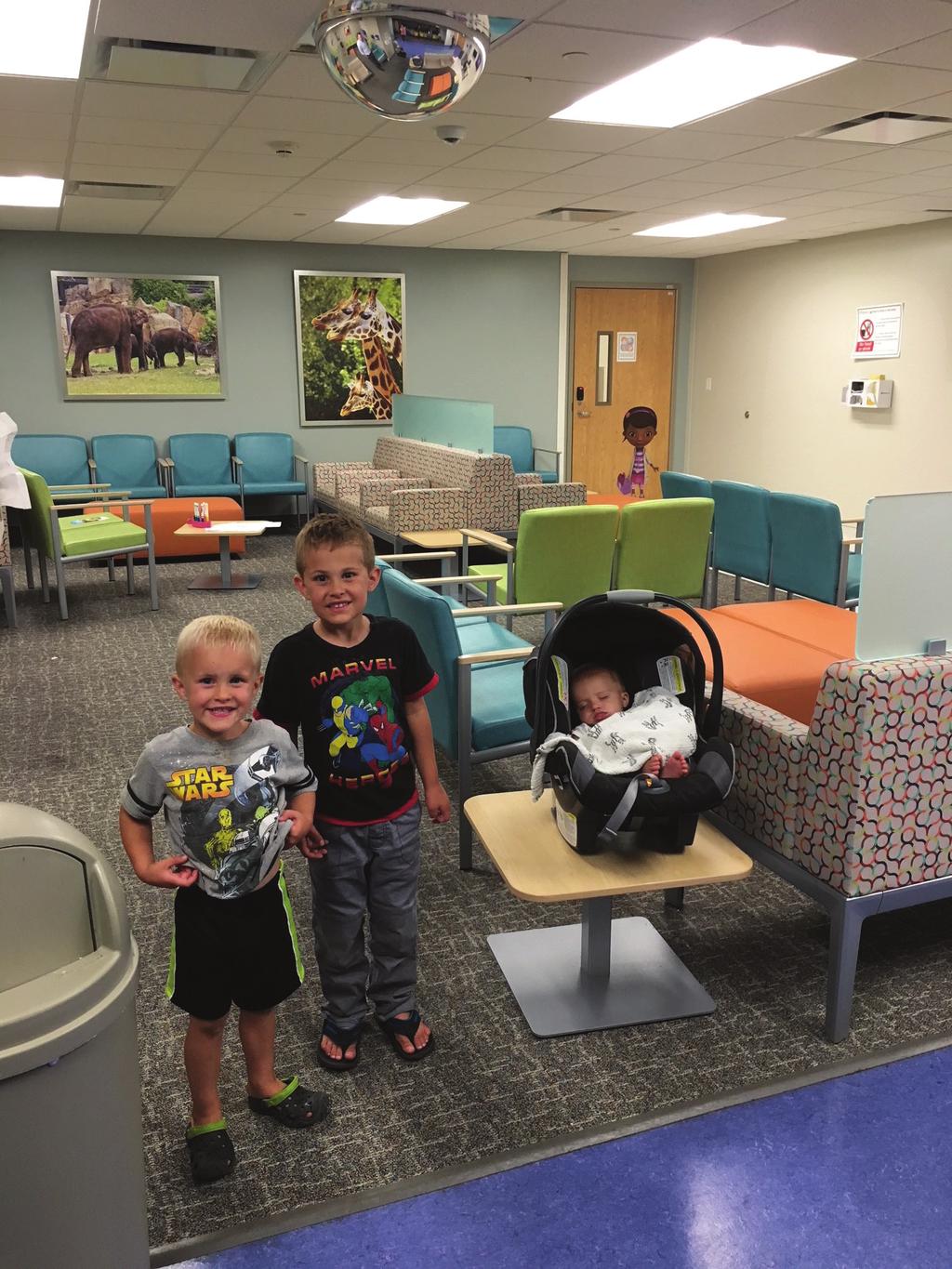 2018 STERN FAMILYSUMMER PROJECT SALT LAKE CITY Carter and Mason Maxwell, Primary Children s Hospital Their letter is typed below and two pictures are attached to this email: We made