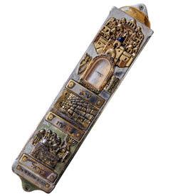 KorahChallenges Moses Does a house filled with the books of the Law need a mezuzah?