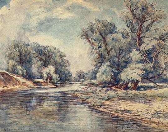 Chavignaud s Credit River, c. 1905.