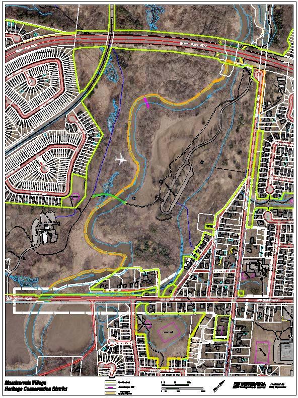 Proposed extended boundary to the Meadowvale Village Heritage Conservation District.