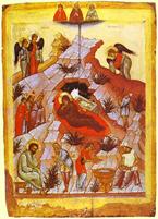 On the nativity fast - the preparation of the soul 'Make ready, O Bethlehem: let the manger be prepared, let the cave show its welcome. The truth has come, the shadow has passed away.