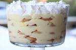 Page 4 of 11 Sugar-Free Banana Pudding (dessert in 10 minutes) Original recipe makes 10 servings Ingredients: 8 ounces sour cream (optional) 1 (8 ounce) container frozen whipped topping, thawed 1 (5
