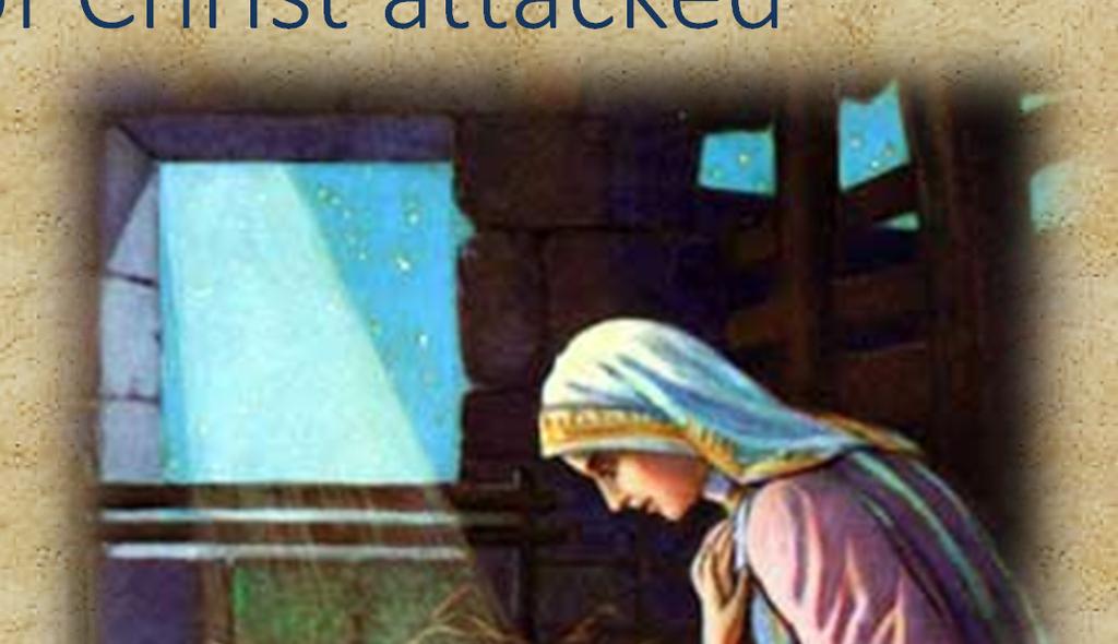 The everlasting nature of Christ attacked [1] In