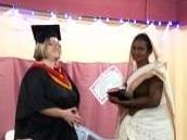 Tailoring Ministry Graduates 60 One of the highlights when the mission team travels to India is to be able to participate in the Graduation Ceremony for the
