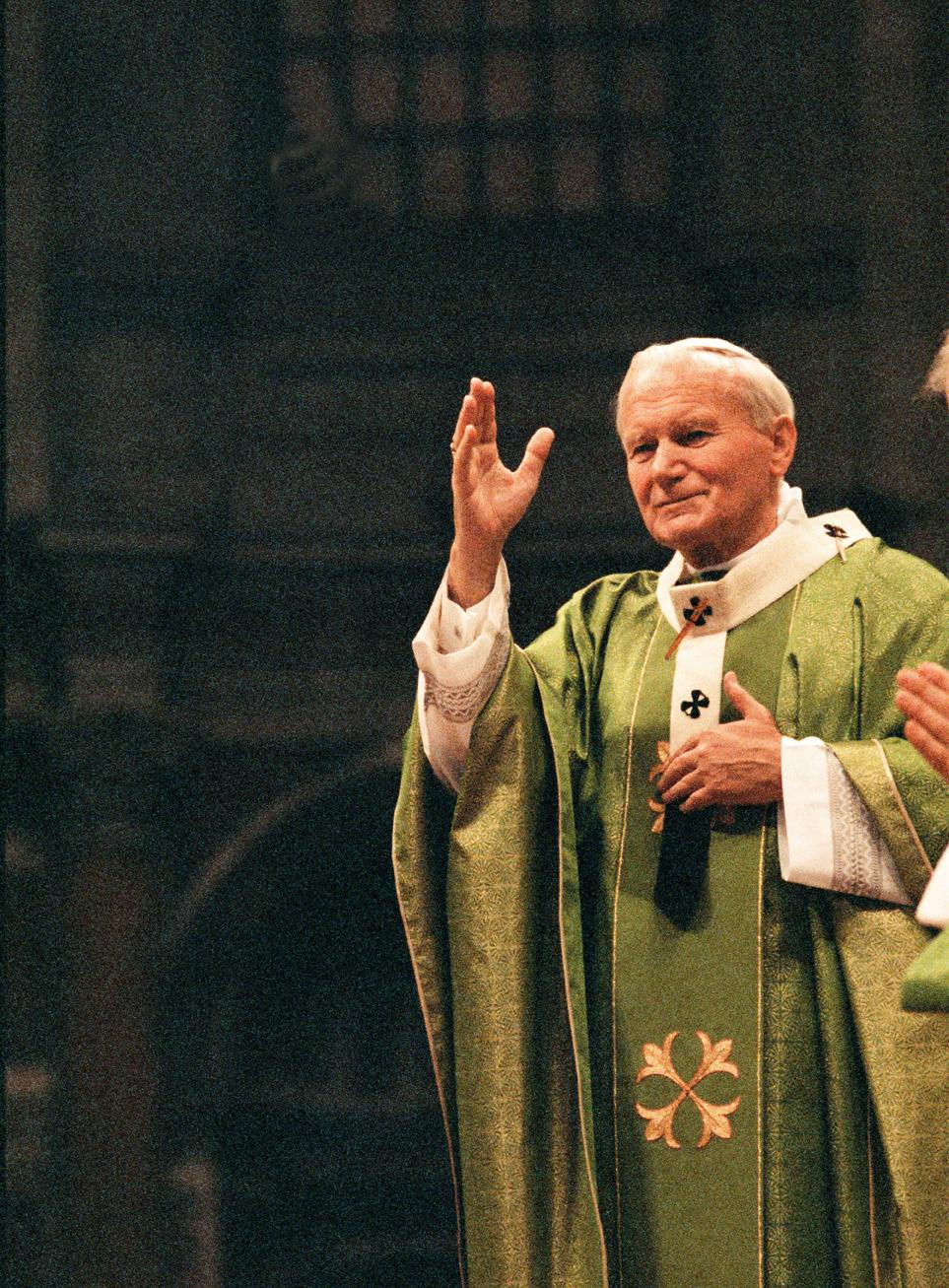 REFLECTIVE PRAYER A CHALLENGE FROM ST. JOHN PAUL II I turn especially to you, boys and girls, who find yourselves at the decisive moment of choice.