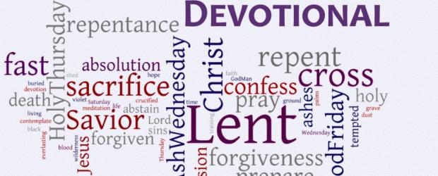 This year, our church is putting together our own Lent devotional, written by us, for our congregation to use throughout Lent. Pastor Dan is inviting you to sign up for a day.