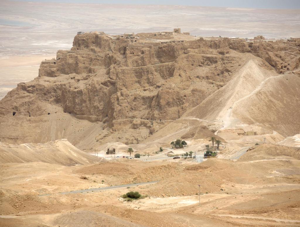 Masada Land of Israel looking New east