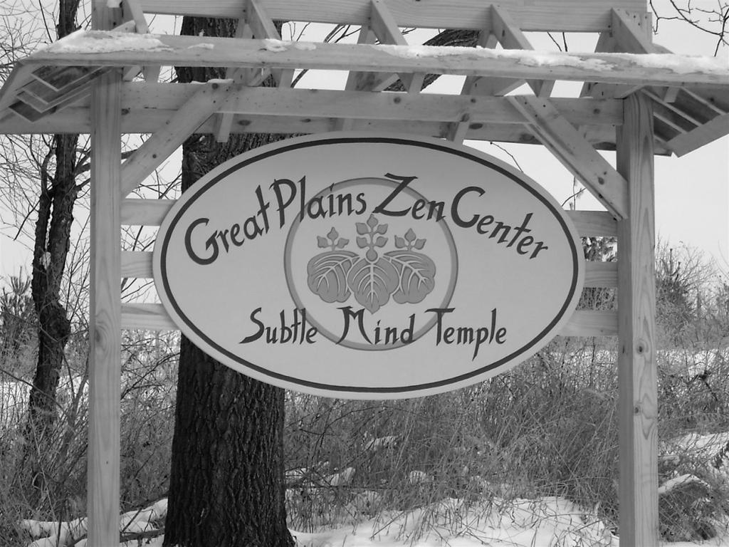 Sangha Newsletter November, 2009 through January, 2010-3 - Weekly Schedule in Palatine @ CUUC Zazen (Zen meditation) is held every Sunday at 7:00 p.m. at Countryside Unitarian Universalist Church, 1025 N.