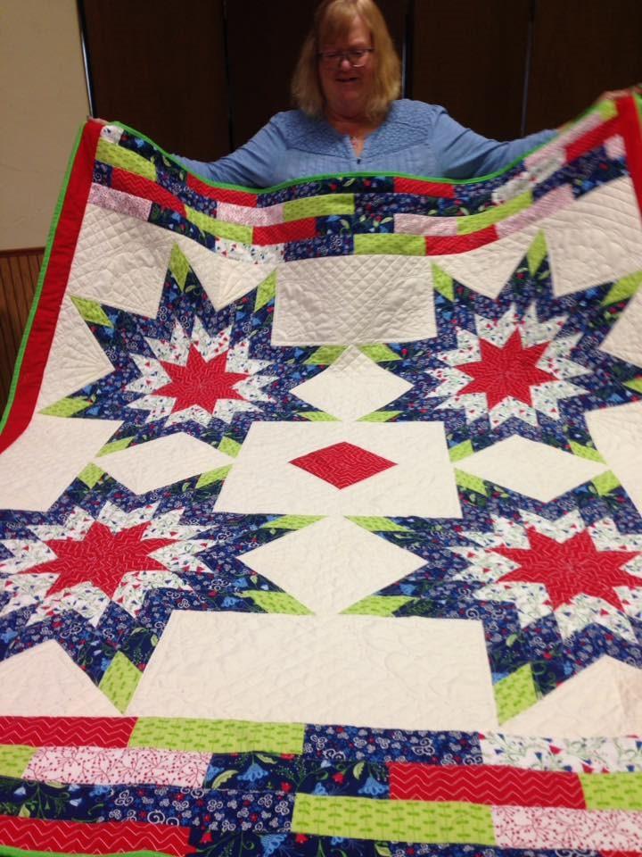 We share our quilting