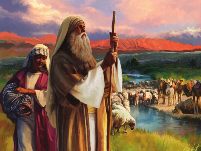 11 Promises to Abraham Many years after the flood, God called Abraham to be the father of a very large nation through whom all peoples of the earth would receive a special spiritual blessing.