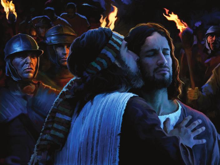 29 Betrayal of Jesus When Judas Iscariot (one of Jesus twelve disciples) betrayed Him, Jesus did not supernaturally resist arrest but willingly submitted Himself to His captors.