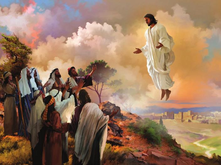 34 Ascension of Jesus After His resurrection, Jesus made numerous earthly appearances to His disciples and then ascended to Heaven to be with His Father. 1 Corinthians 15:3-8; Acts 1:6-11 a.