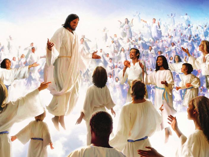 36 Jesus Return for Believers Just as He promised during His earthly ministry, Jesus will return to take those who have truly believed in Him to be with Him in a heavenly paradise.