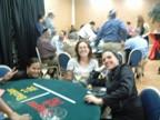 Kobi Azriel for donating the gaming tables, the posters and providing the four great dealers for the evening Carina Sarfati and