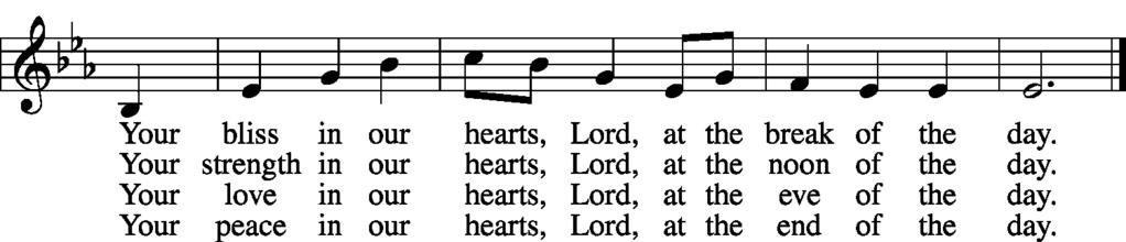 Closing Hymn Lord of All Hopefulness LSB 738 Oxford University Press.