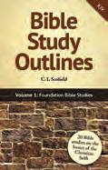 Bible Study Outlines 21 These Bible Study Outlines by C. I. Scofield are designed to deepen your understanding of the Bible, one lesson at a time.