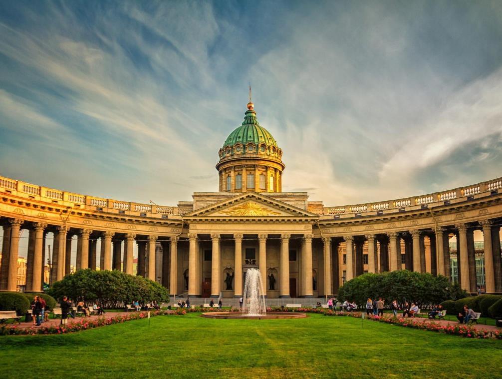 Then, take a tour to see the city s iconic landmark: Isaac Cathedral, Kazan Cathedral, and visit the Church of the Savior on Spilled Blood one of the most powerful