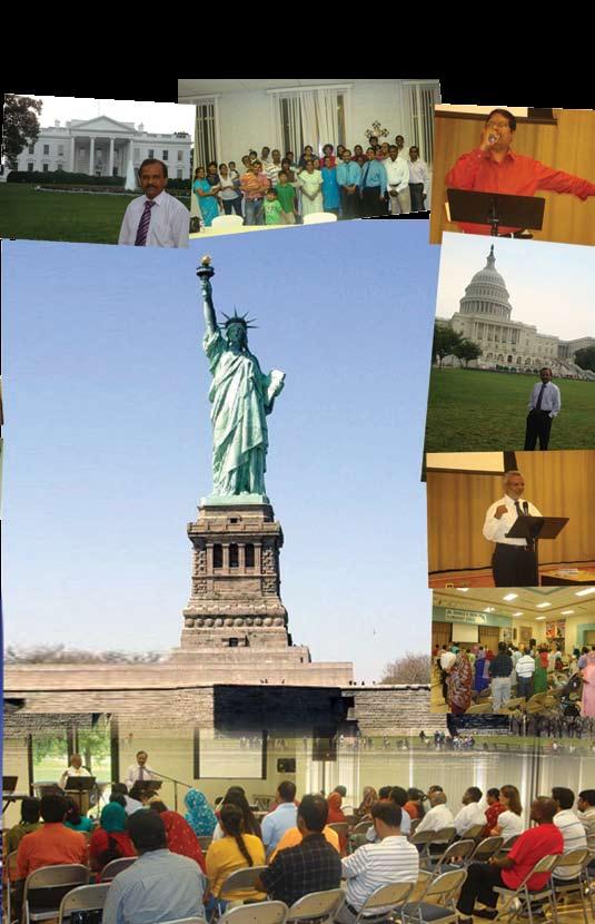 America Meetings Pr. Prabhu Isaac God graciously opened ways to conduct meetings in America from June 8th -12th.