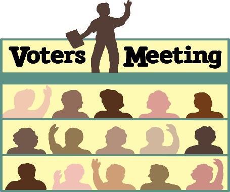 The Voters Meeting was held on June 11 th after the service.