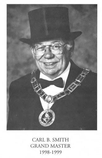 M W Grand Lodge of F.& A.M. of Washington Biographical Sketches of Our Past Grand Masters Biographical Sketch of Carl Bernard Smith th 136 Grand Master of Washington 1998-1999 By: M W Kenneth S.