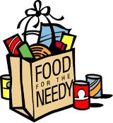 Each month our Parish has a monthly food drive for non-perishable food items on the third weekend of each month.