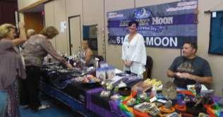 Thank you Elivia Melodey for all your beautiful crystals displayed for sale. Thank you Theresa Favro for bringing such an array of goodies from Amethyst Moon.