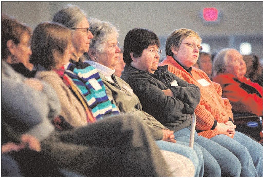 Coming Together: 1,700 women attend Christian Conference Page 4 By GAY GRIESBACH For the Daily News Women converged on the Washington County Fair Park Saturday for spiritual recharge at the second