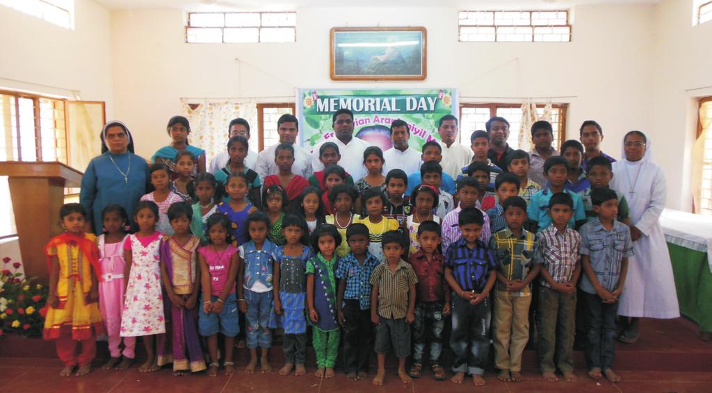 14) The Congregation is managing a number of Homes for Destitute Children in India and in several countries of Africa.