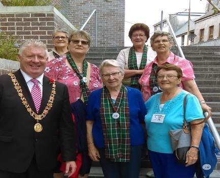 Open day at Nano Nagle Place, Cork City, 18 August 2018 Front row: Cllr.