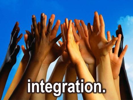 Is integration, bringing all the people of God together that all the people of