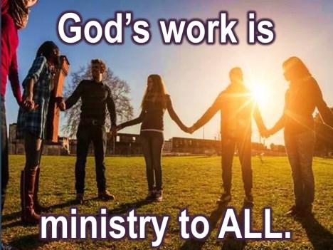 And God s work, the work that we have accepted together as a congregation, is