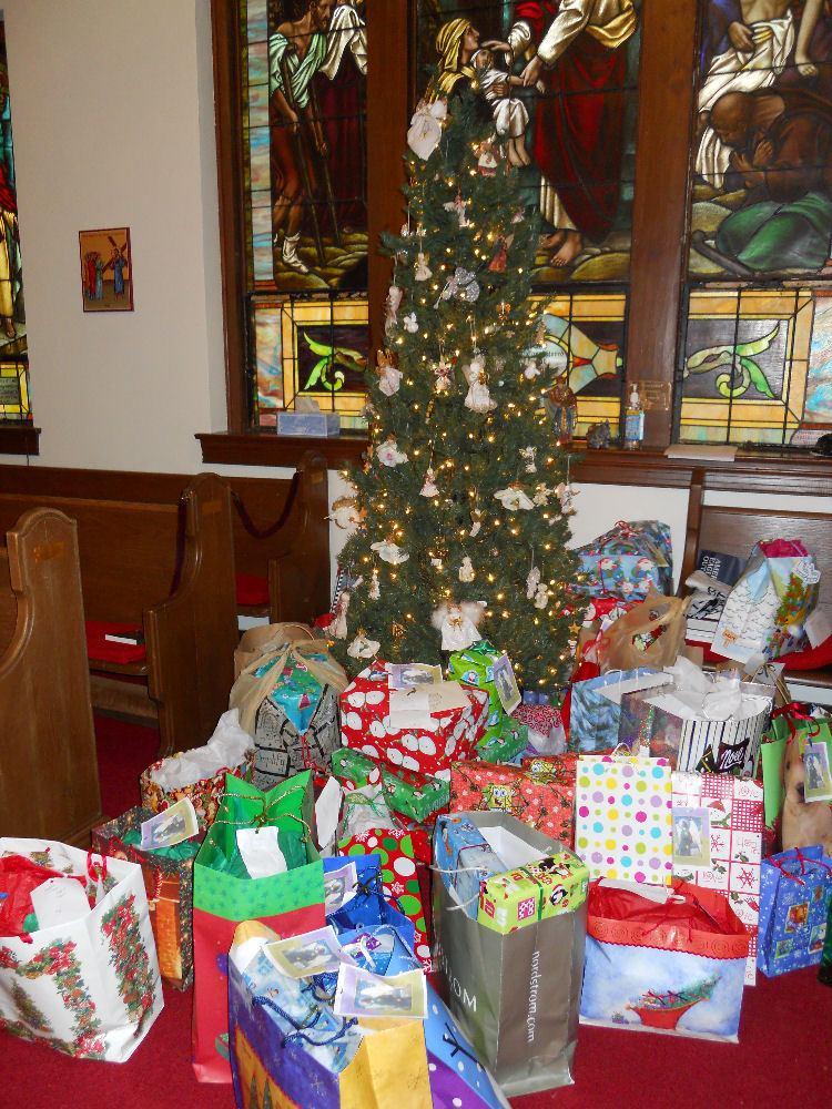 (Outreach...Continued from page 3) on a dreary, rainy day, to bring some Christmas joy into our community.