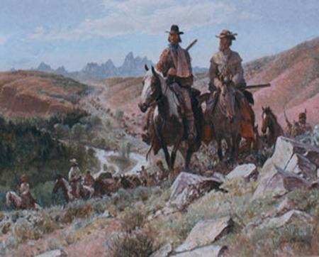 Eastern Images of the West: o American East was dimly aware of the world of trappers.