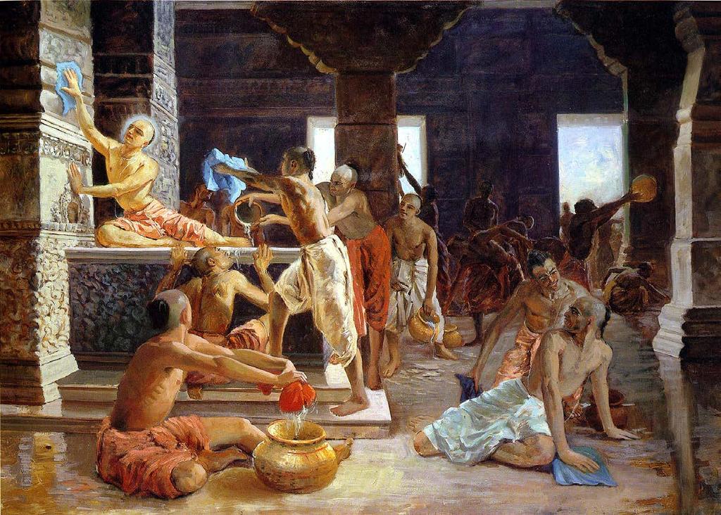 SADHANA SERIES: CLEANLINESS Compiled from the teachings of His Divine Grace A.C.Bhaktivedanta Swami Prabhupada by Purujit Dasa So the devotee must be clean, inside and outside, both.