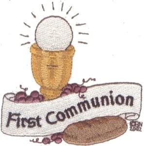 John the Baptist First Communion Will be held on Saturday, May 4th Mass at 4:00 pm Sacred Heart First Communion Will be held on Sunday, May 5 Mass at 11:30 am Census Update Sacred Heart Parish and St.