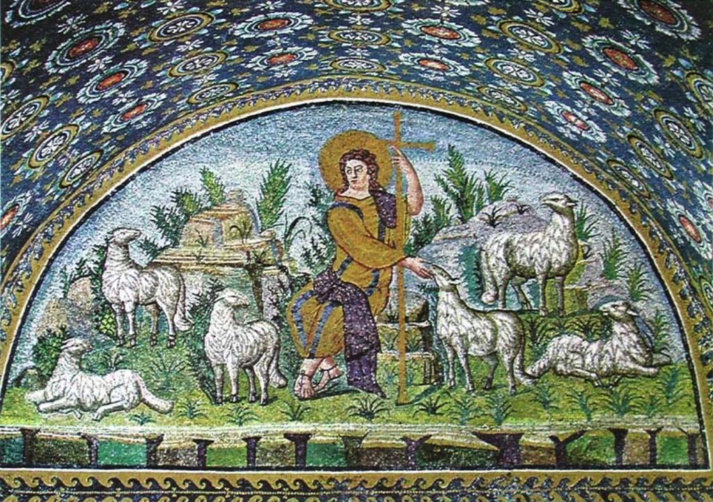 Mosaic in Mausoleum of Galla