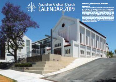 Australian Anglican Church Calendars 2019 We are now taking orders for the Australian Anglican Church Calendar 2019.