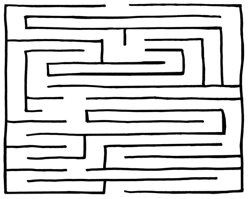 Gathering Activity: Jesus Last Supper Find the way through the maze and mark your path in pencil. After you reach the end, go back and write down the letters in your path, in the order they appear.